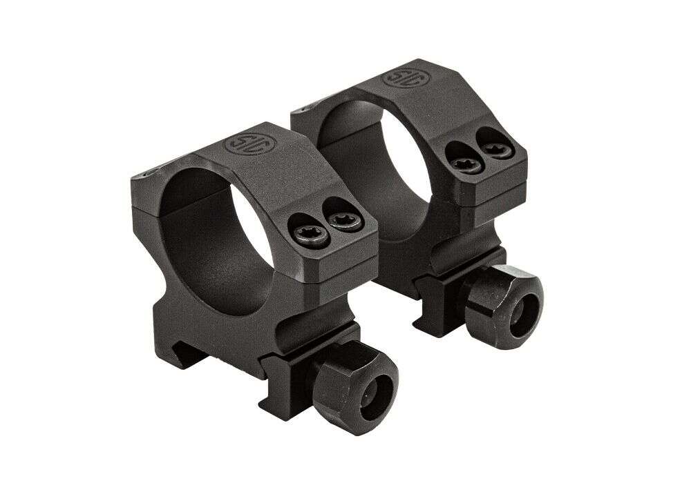 Scope Mounts Sig Sauer Ready Series SIG ALPHA1 SCOPE RINGS 34MM HIGH PROFILE 1.12IN.  ALUM SIG HUNTING COM